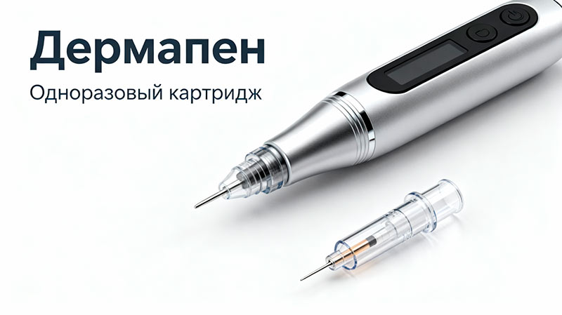 Дермапен с одноразовым картриджем