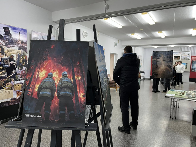 XR-виставка «Чорнобиль у війні»