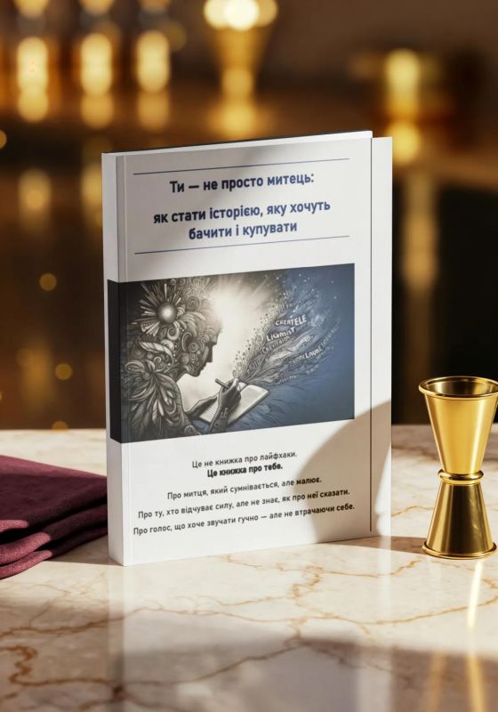 Книга Ванди Орлової «Ти – не просто митець: як стати історією, яку 
хочуть бачити і 
купувати»