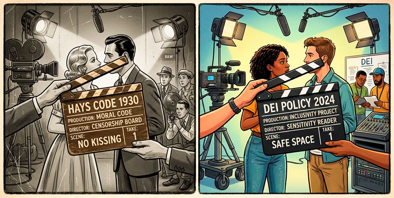 Від Кодексу Хейса до сучасної політики DEI Від Кодексу Хейса до сучасної політики DEI