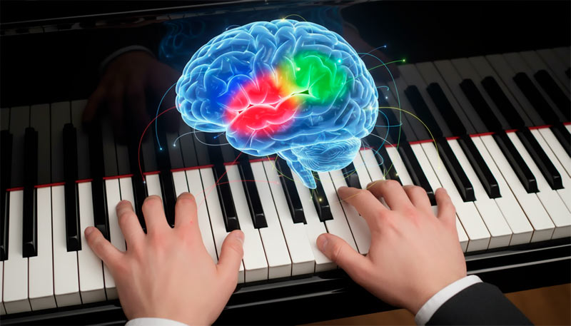 Як гра на фортепіано змінює ваш мозок – нейробіологія музики
