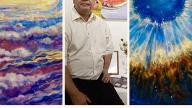 Між землею і космосом: унікальна виставка-продаж Олексія Овчаренка «Грані безкінечності»