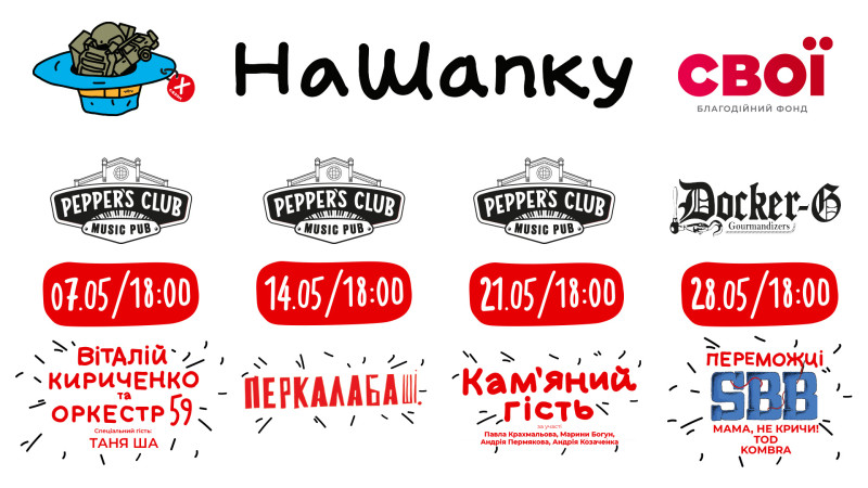 Музика Гір та допомога захисникам: 