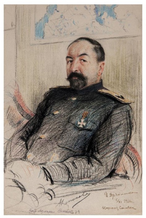И. Дряпаченко, Вице-адмирал Д. Ненюков, 1916