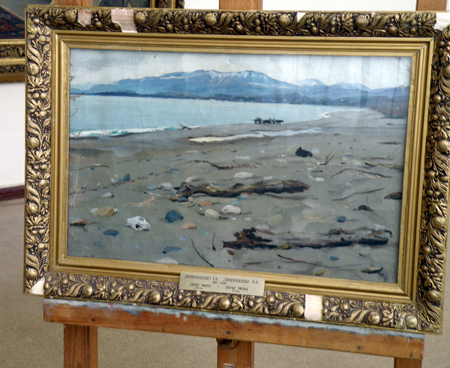І. К. Дряпаченко. Берег Чорного моря біля Сухумі. 1908